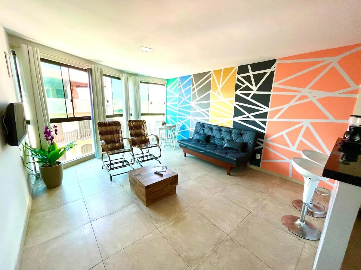 Apartamento Beira Mar Praia Grande Ate 7 Pessoas