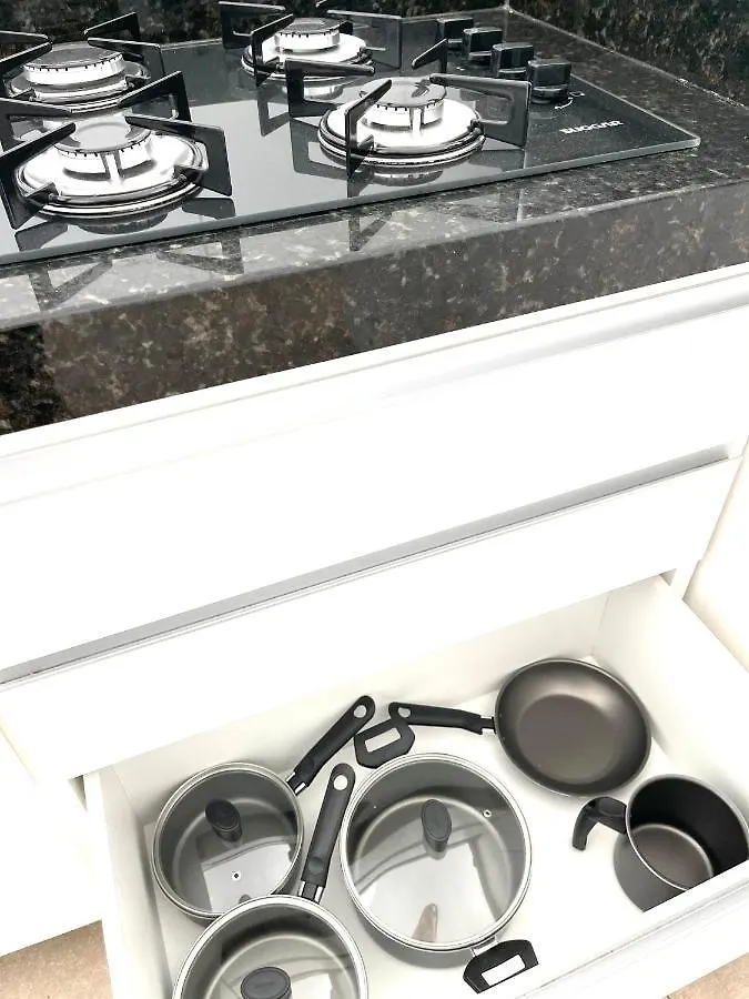 Apartamento Beira Mar Praia Grande Ate 7 Pessoas